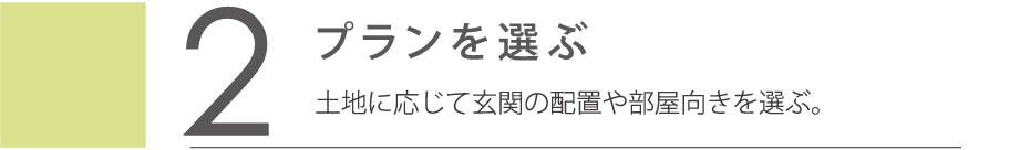 プランを選ぶ